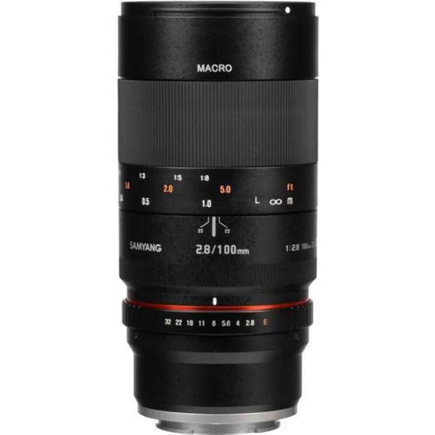 Samyang 100mm F2.8 ED UMC MACRO |H800 Amazon.com : Samyang 100mm F2.8 ED UMC Full Frame Telephoto